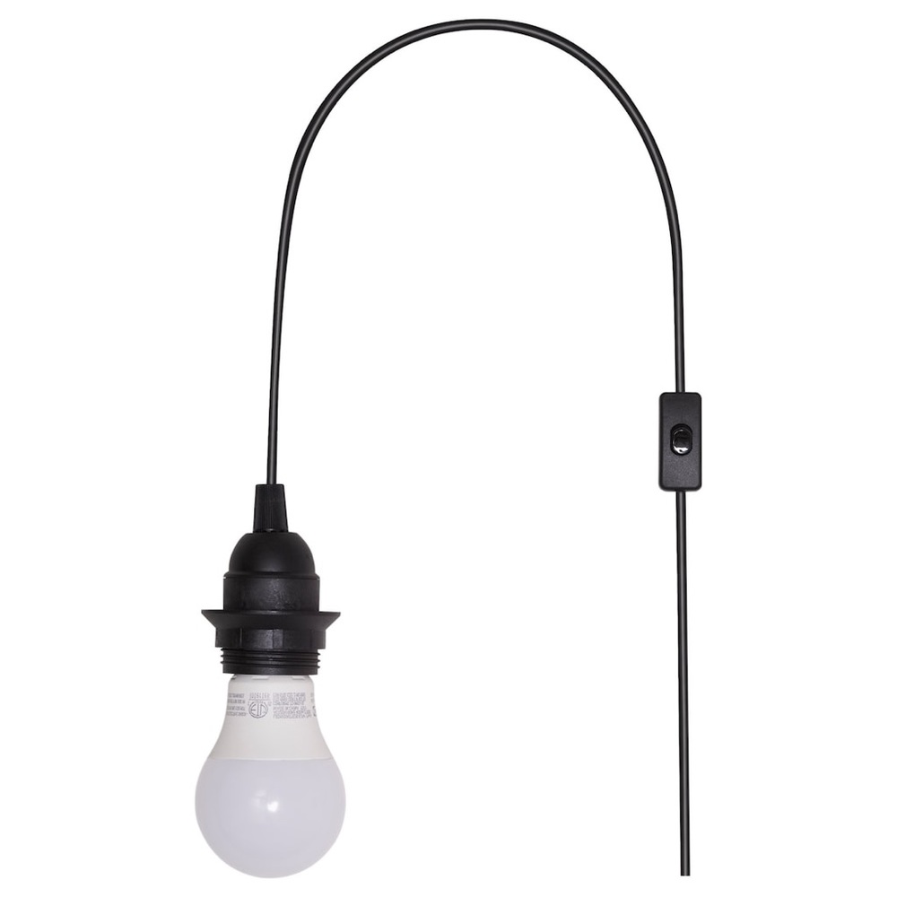 Two Ikea Hemma Cord Set with Switch